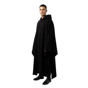 Free The Sheep Eden Hoodie Unisex 3 Black Weighted Sensory Anxiety Relief Poncho